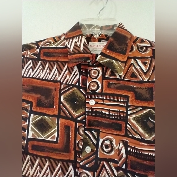 RARE RAYON HAND SCREENED ALOHA SHIRT - Picture 11 of 11